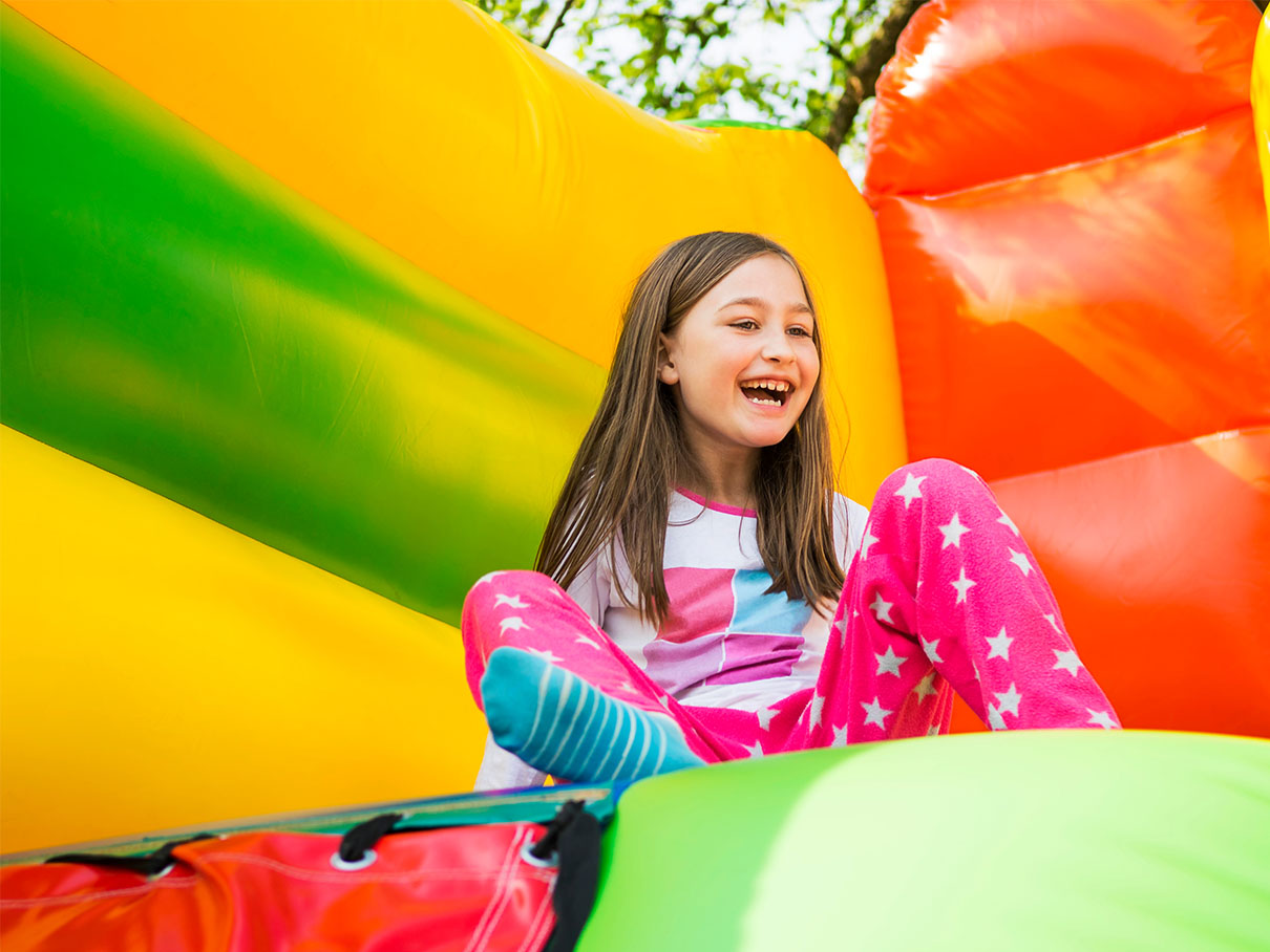 Hoppborgar och annat uppblåsbart skoj!